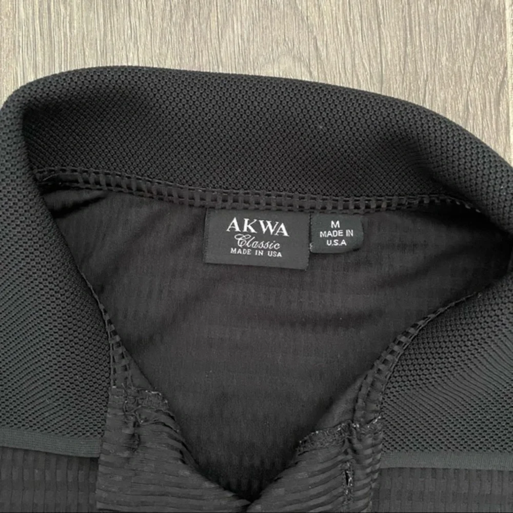 GMC Mens medium black polo